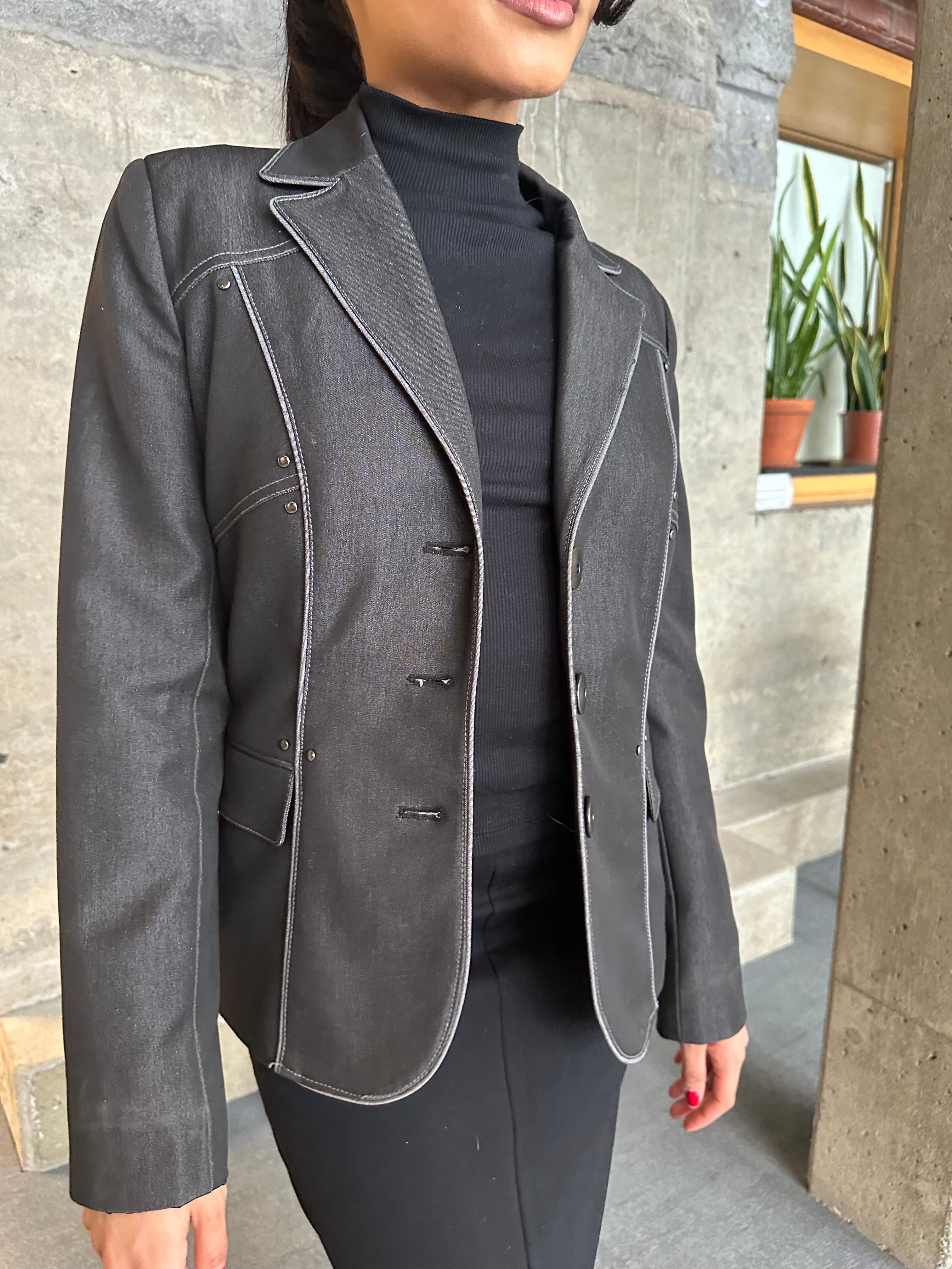 The Fortress Grey blazer