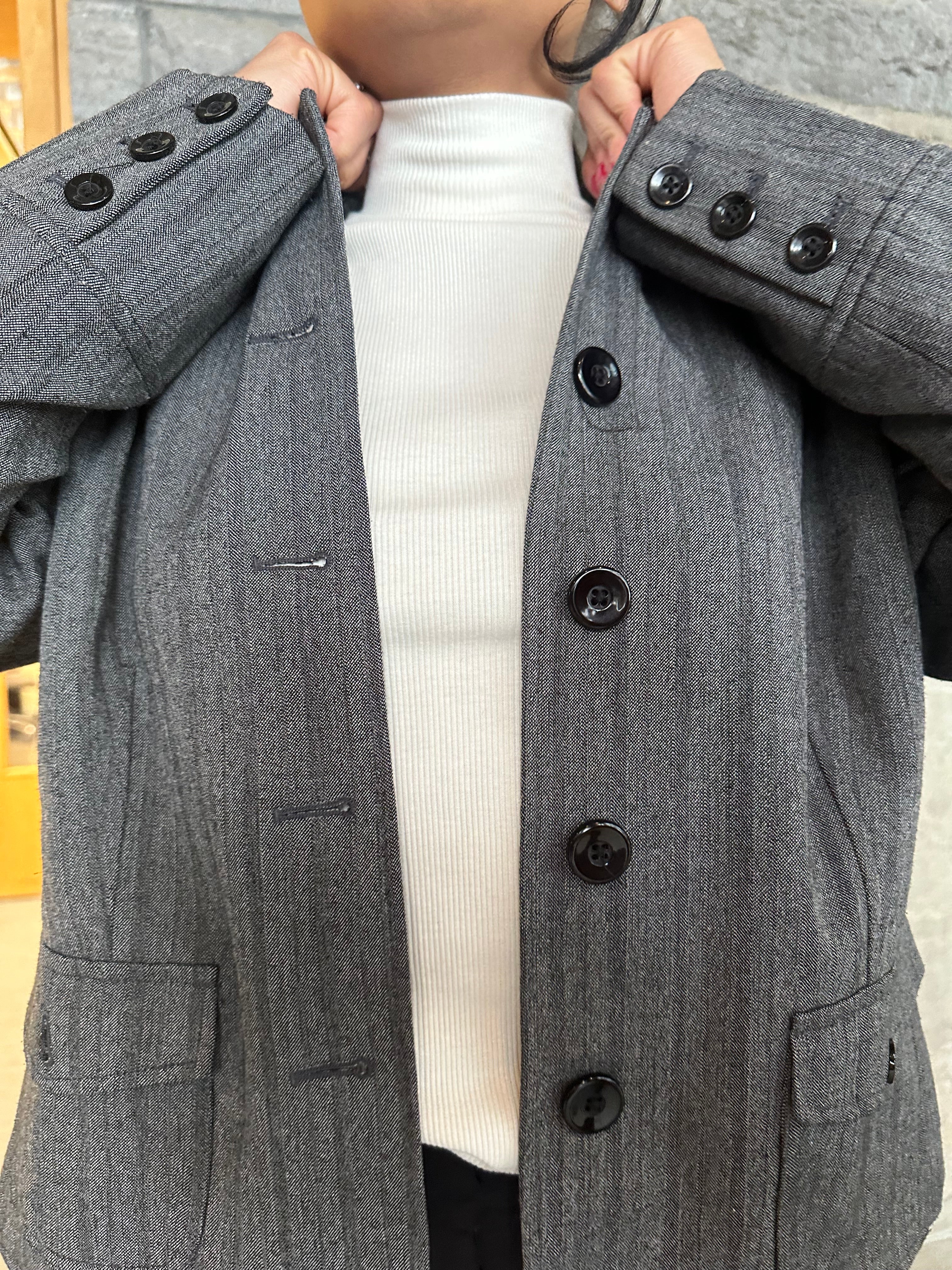 The Grey Regalia blazer