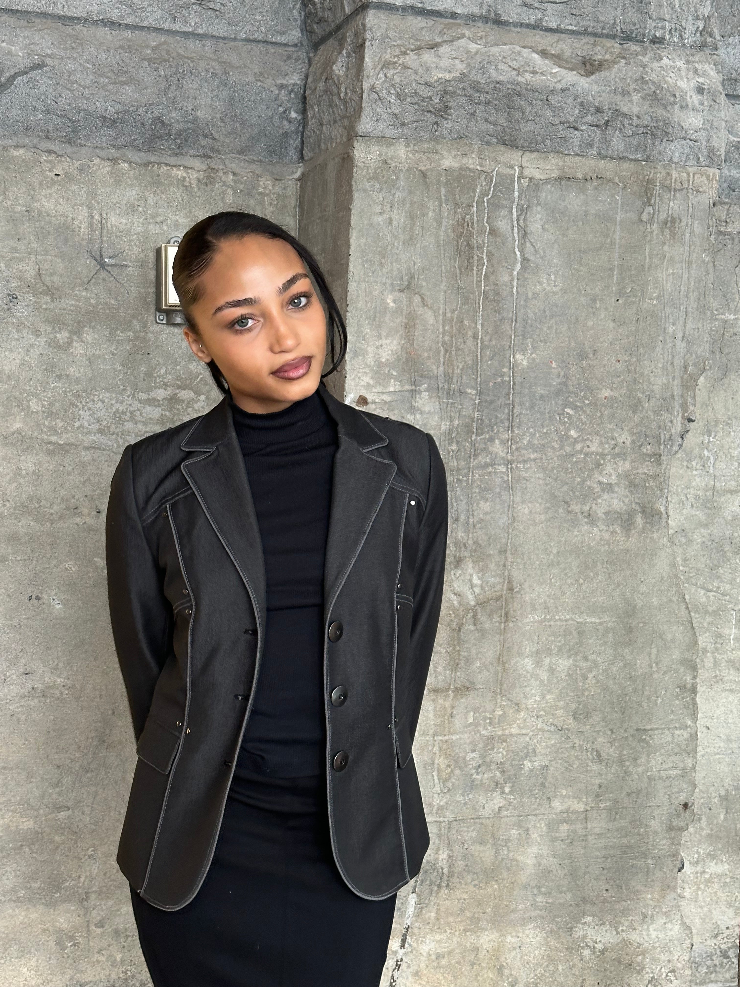 The Fortress Grey blazer