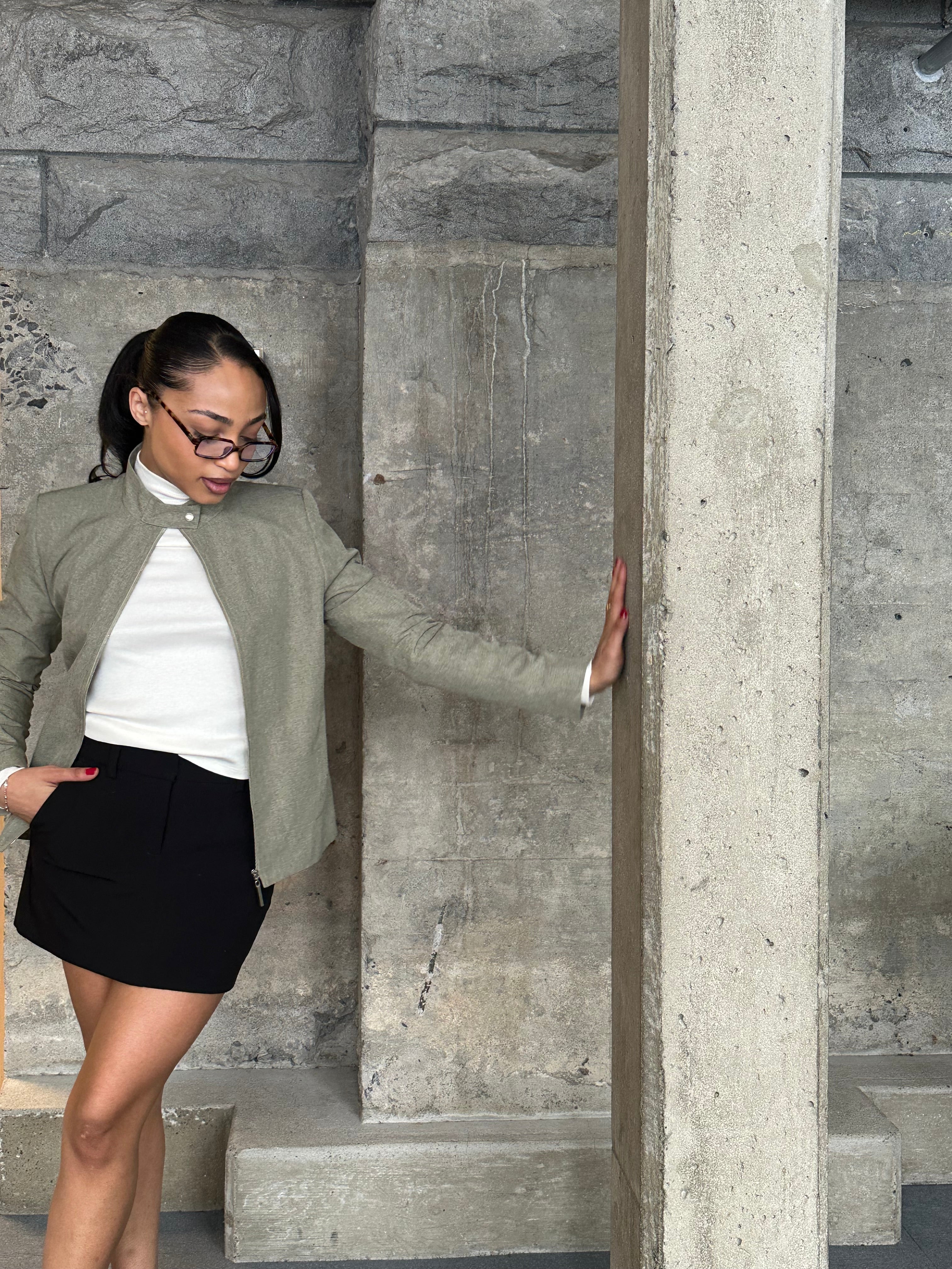 The Camo Couture blazer