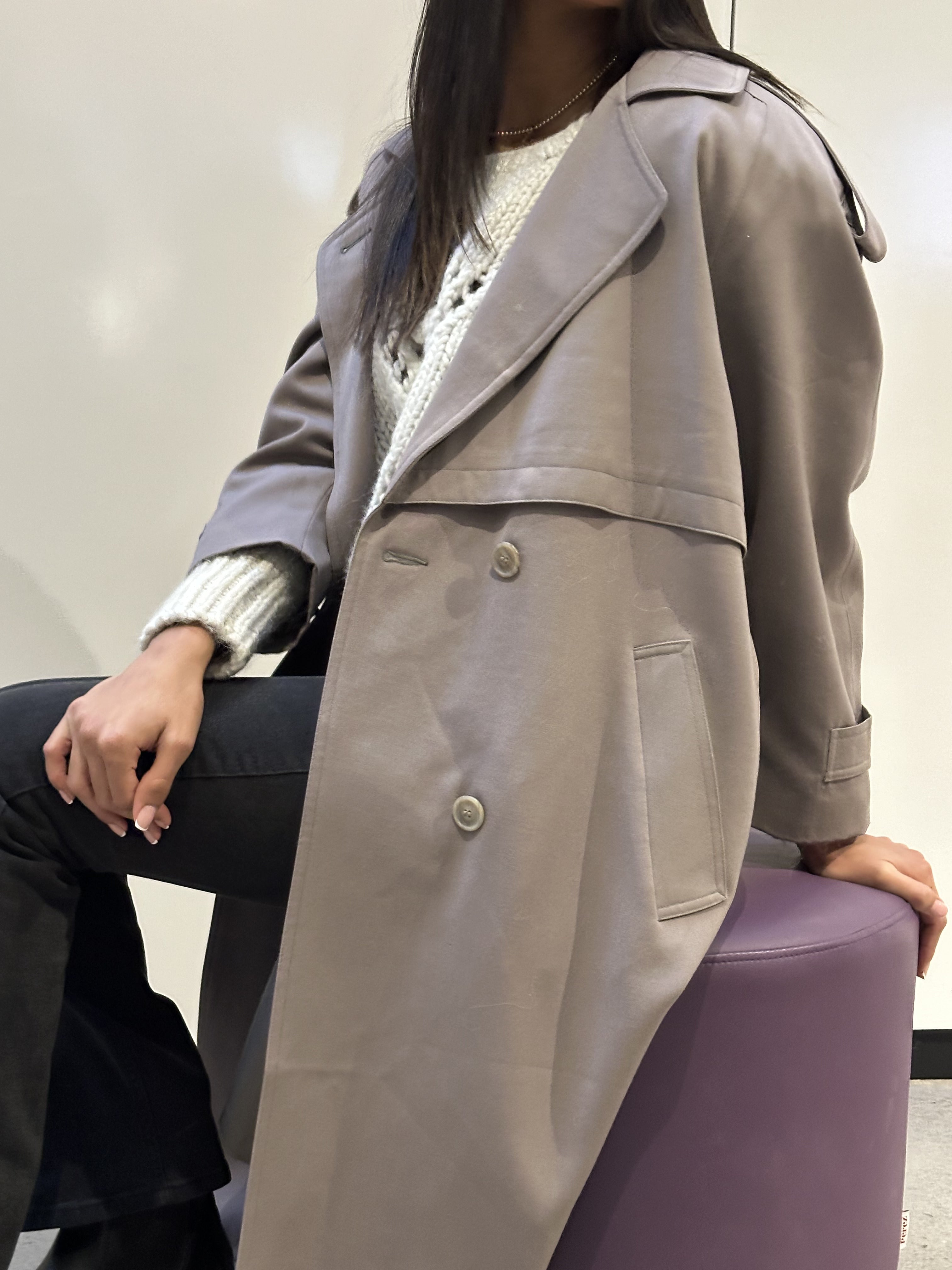 The Sahara Chic trench coat