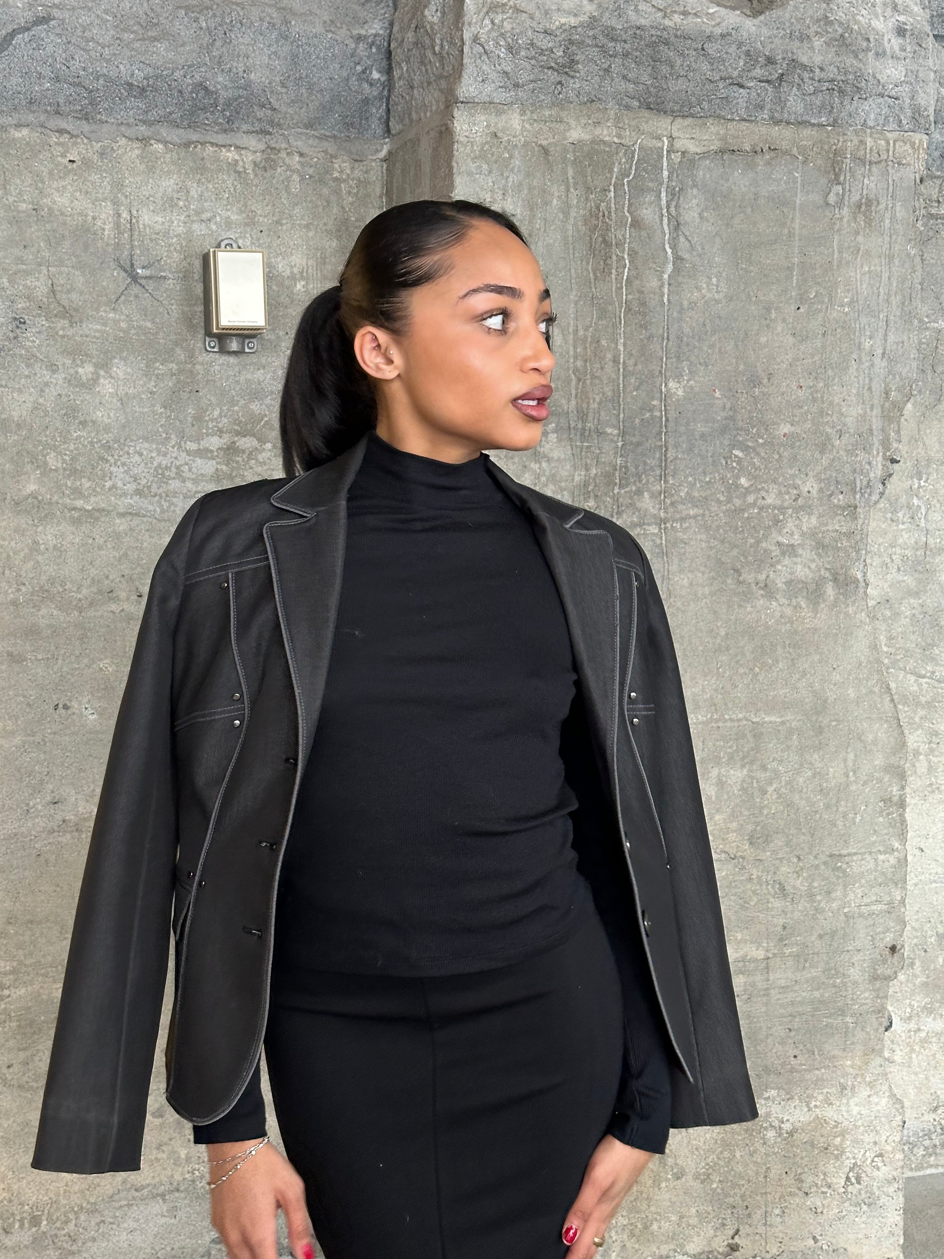 The Fortress Grey blazer