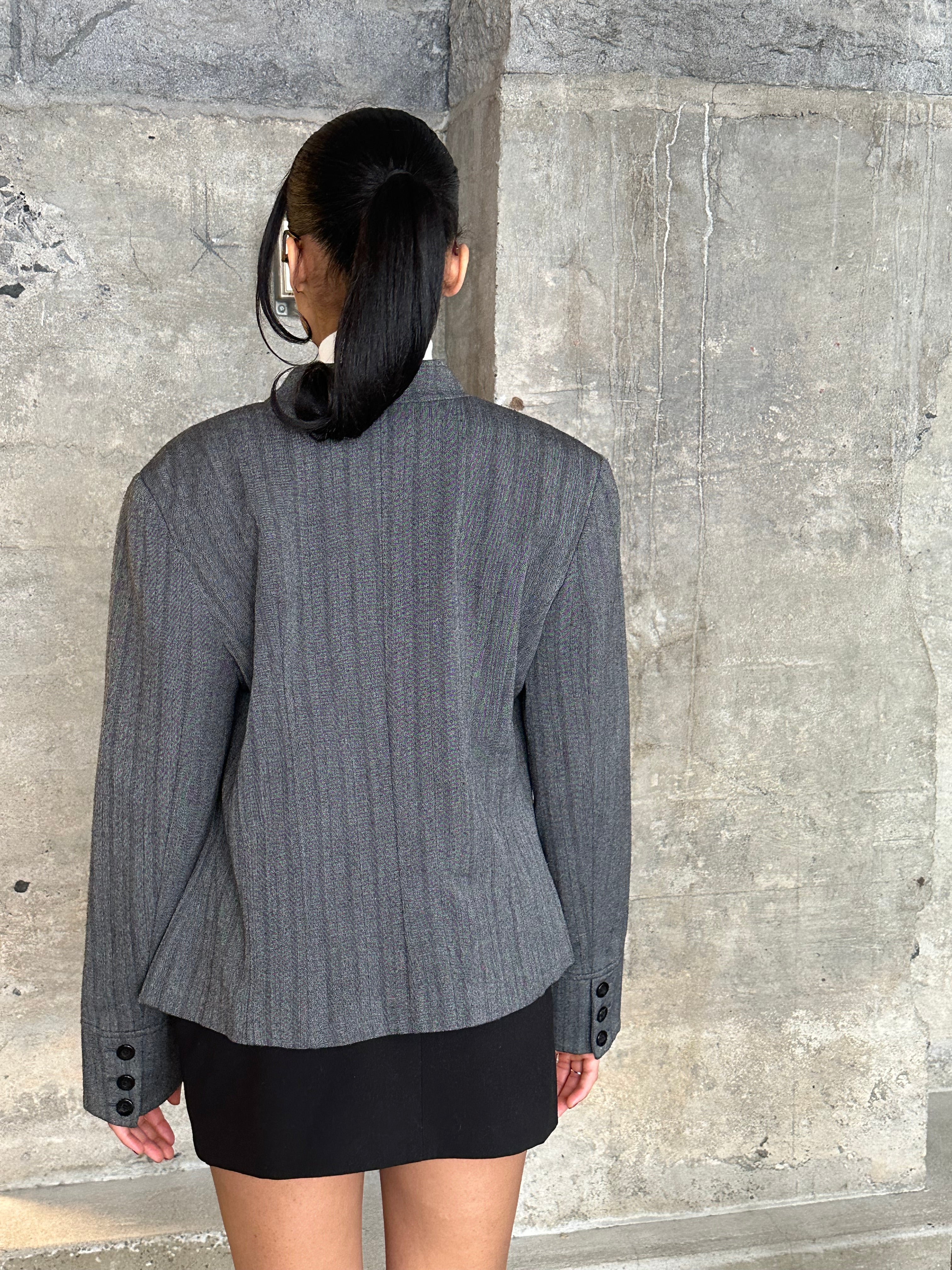 The Grey Regalia blazer