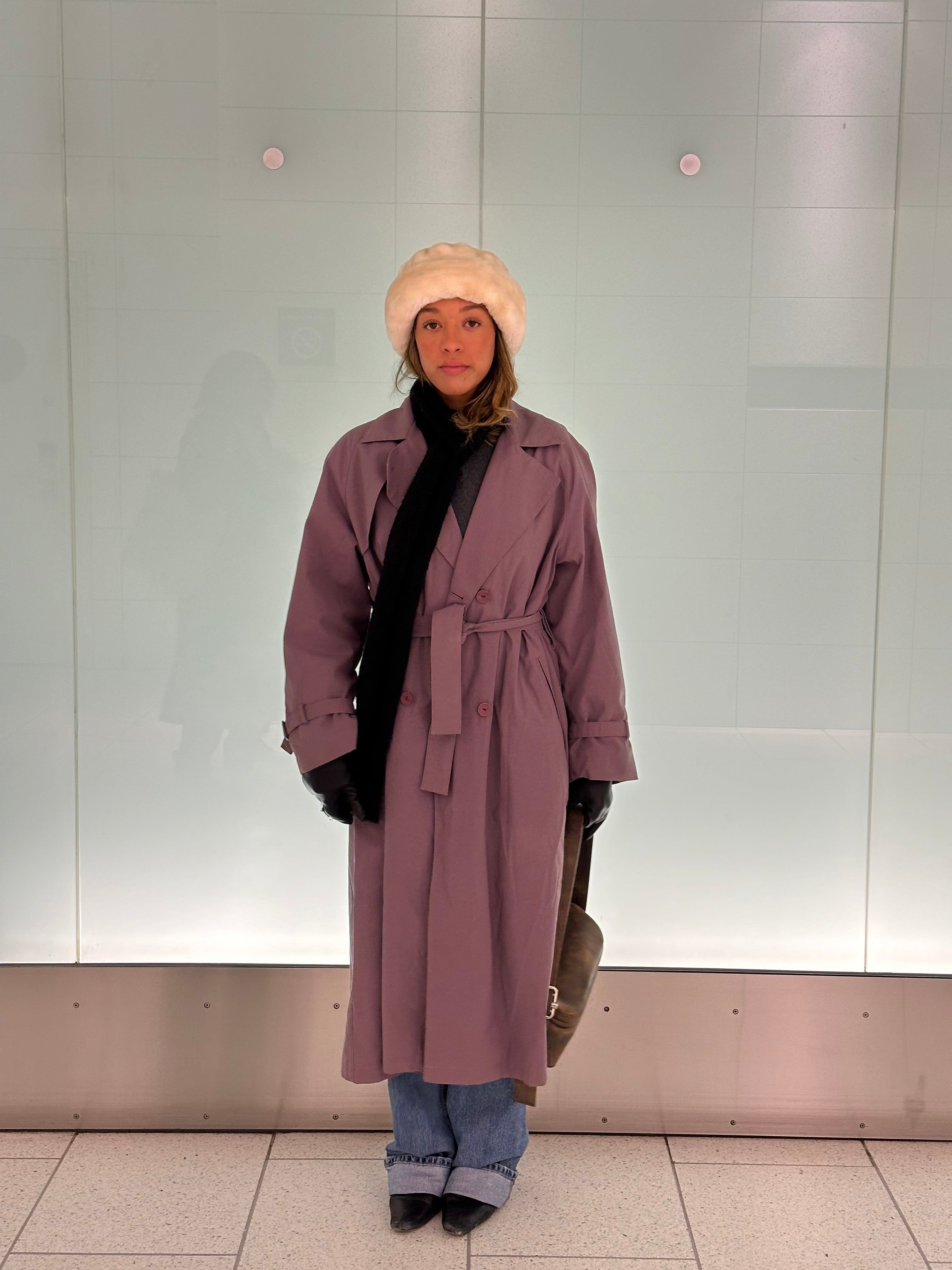 The Lavender Haze trench coat