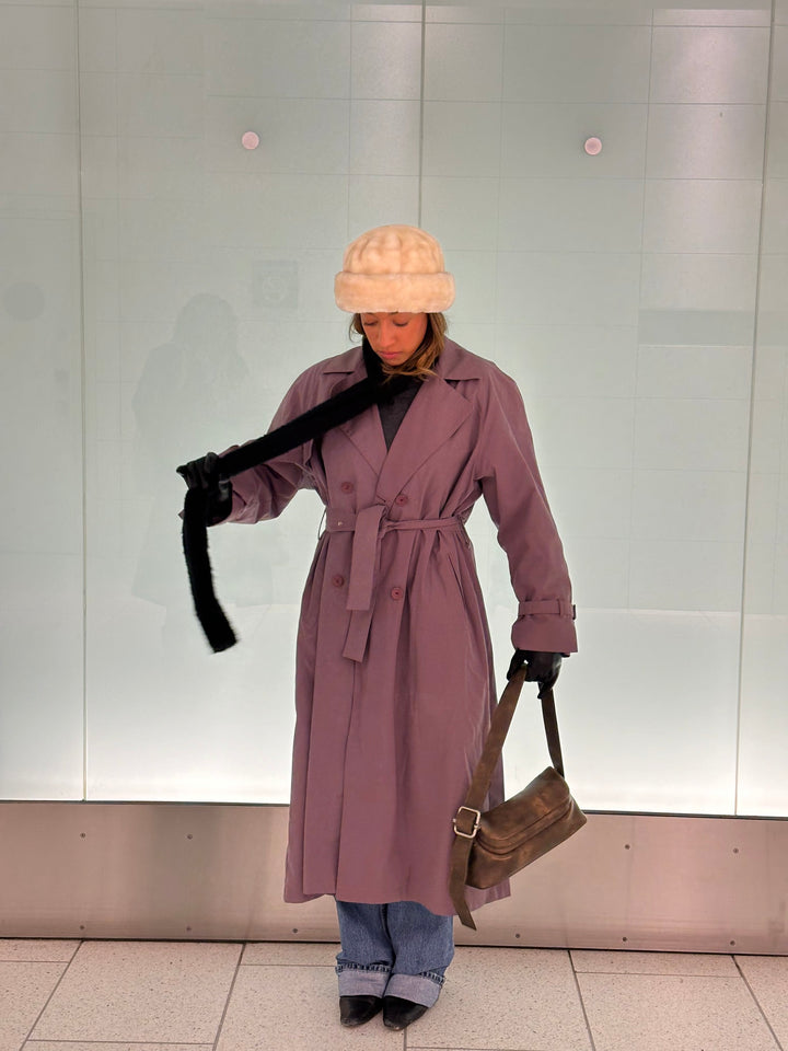 The Lavender Haze trench coat