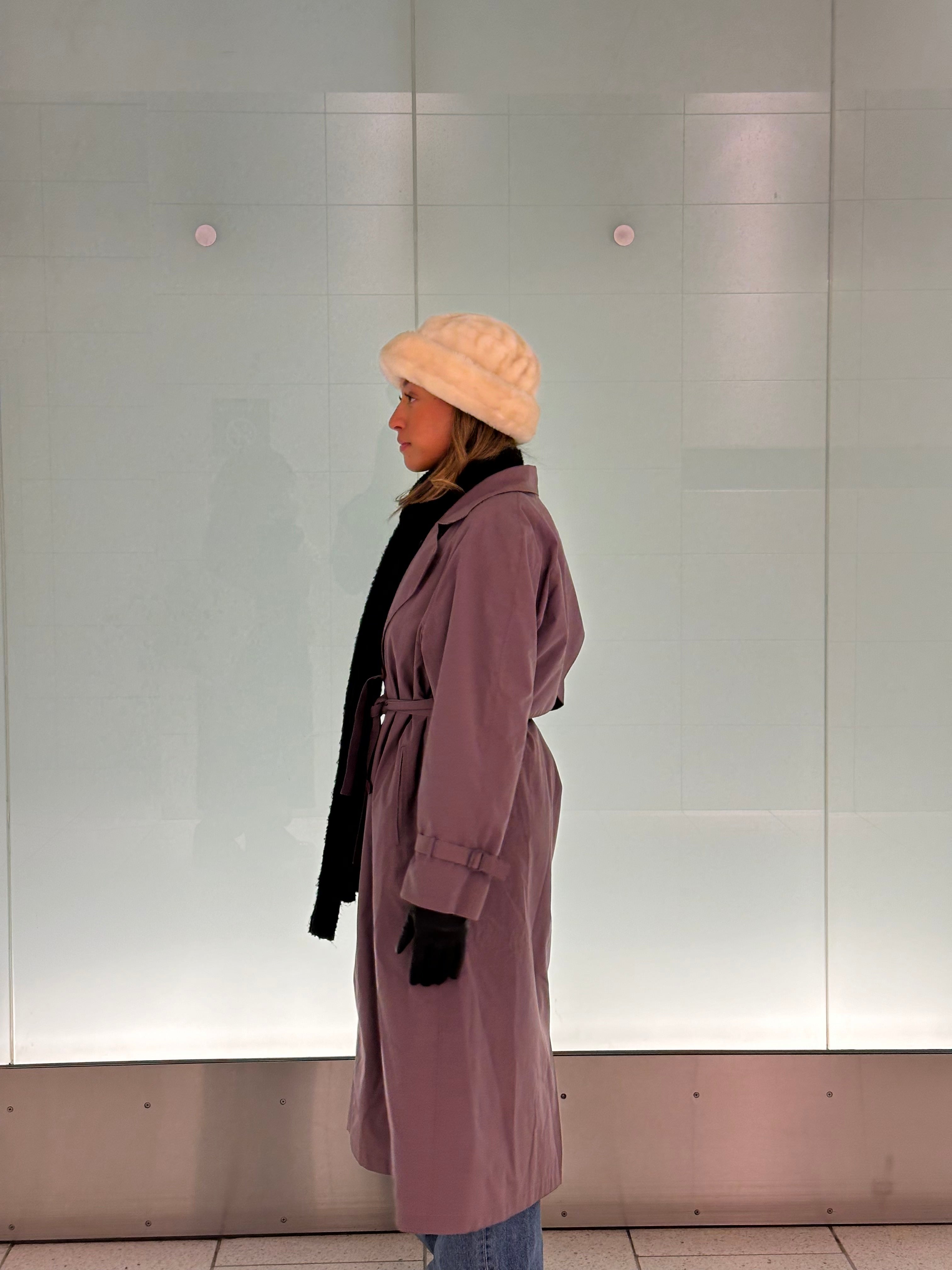 The Lavender Haze trench coat